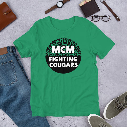 MCM Fighting Cougars Circle With Leopard