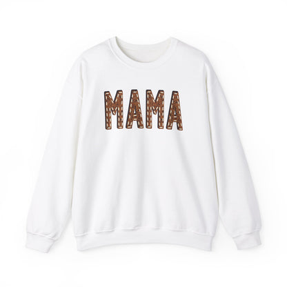 Mama Tooled Leather Crewneck Sweatshirt