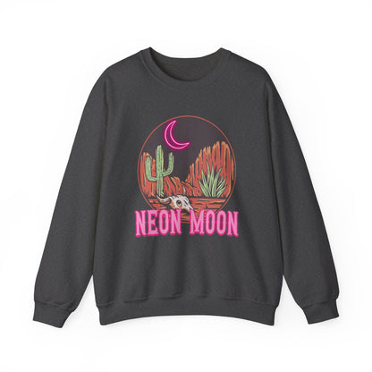 Neon Moon Crewneck Sweatshirt