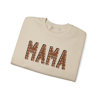 Mama Tooled Leather Crewneck Sweatshirt