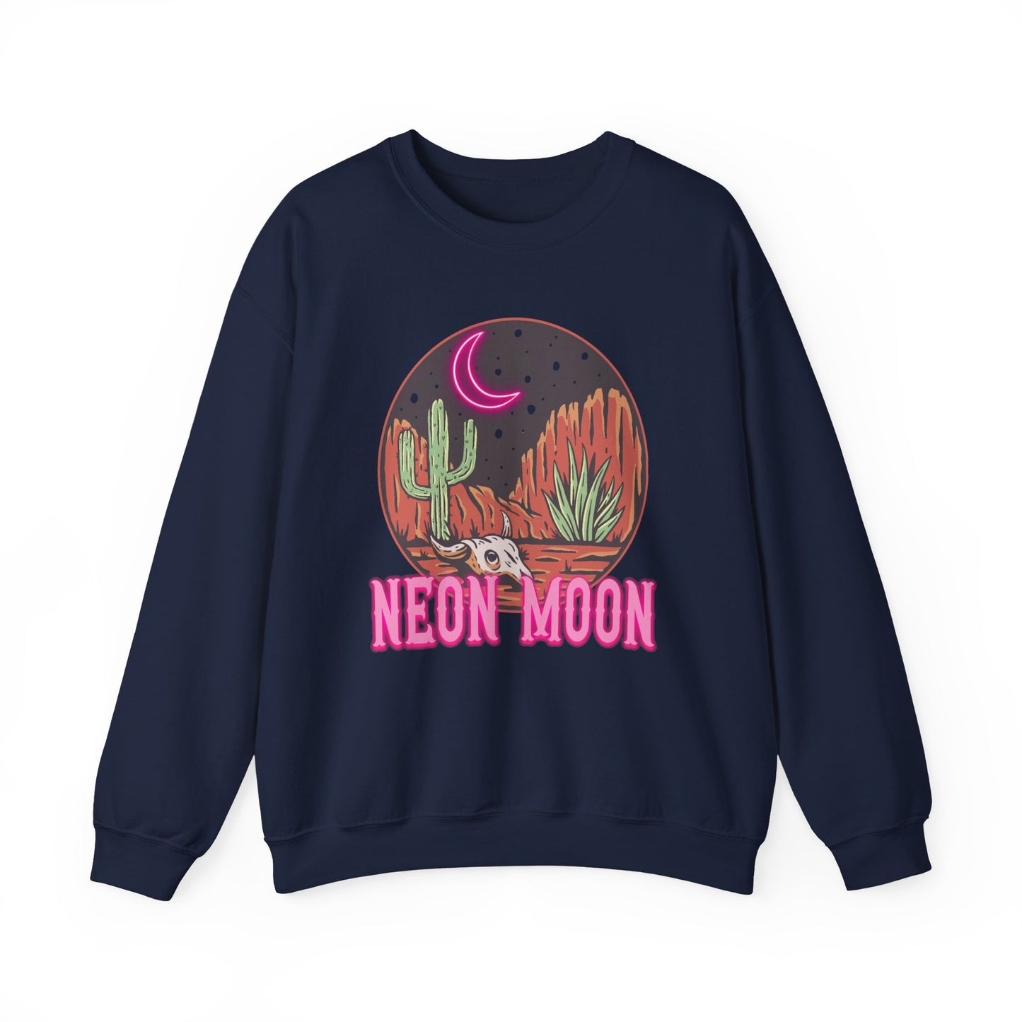 Neon Moon Crewneck Sweatshirt