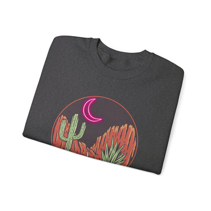 Neon Moon Crewneck Sweatshirt