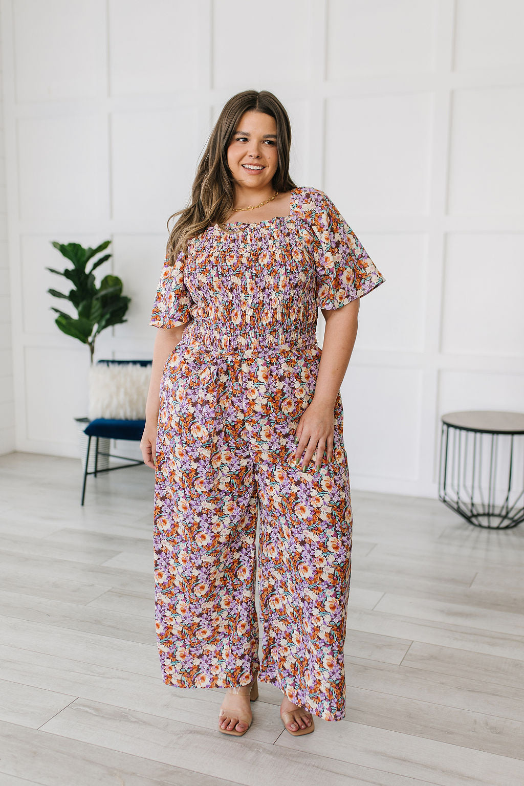 Better Than Fine Floral Jumpsuit