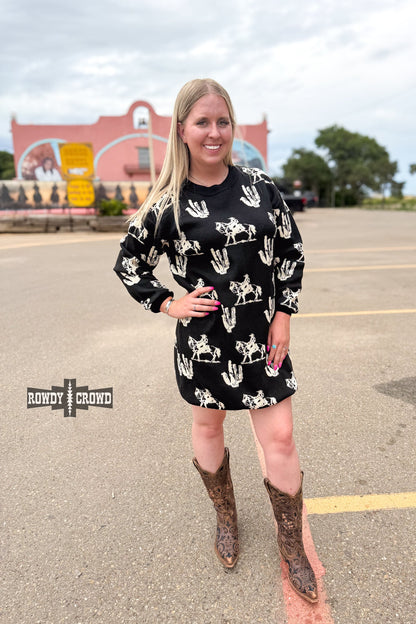 Sweet Saguaro Sweater Dress