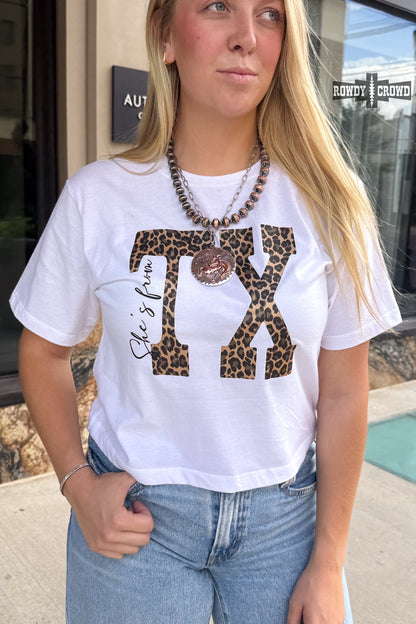 She's From TX Boxy Tee