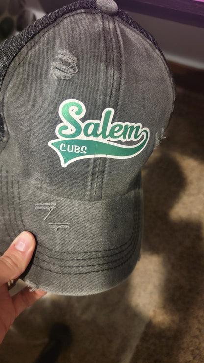 Salem Cubs - Pony Tail Hat
