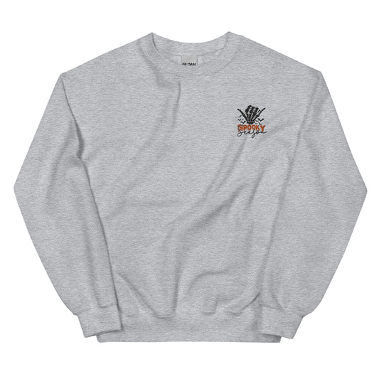 Embroidered Spooky Season Sweatshirt