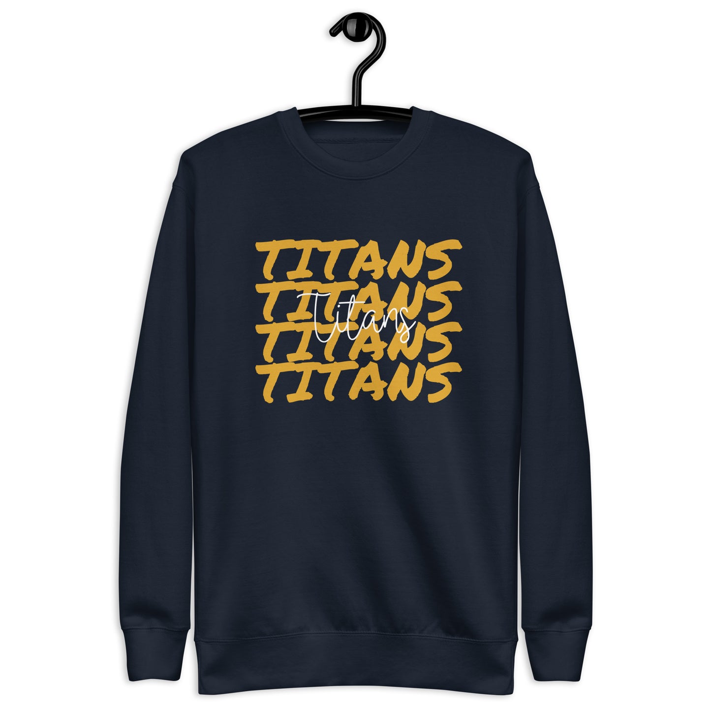 Titans Gold Stacked Sweatshirt