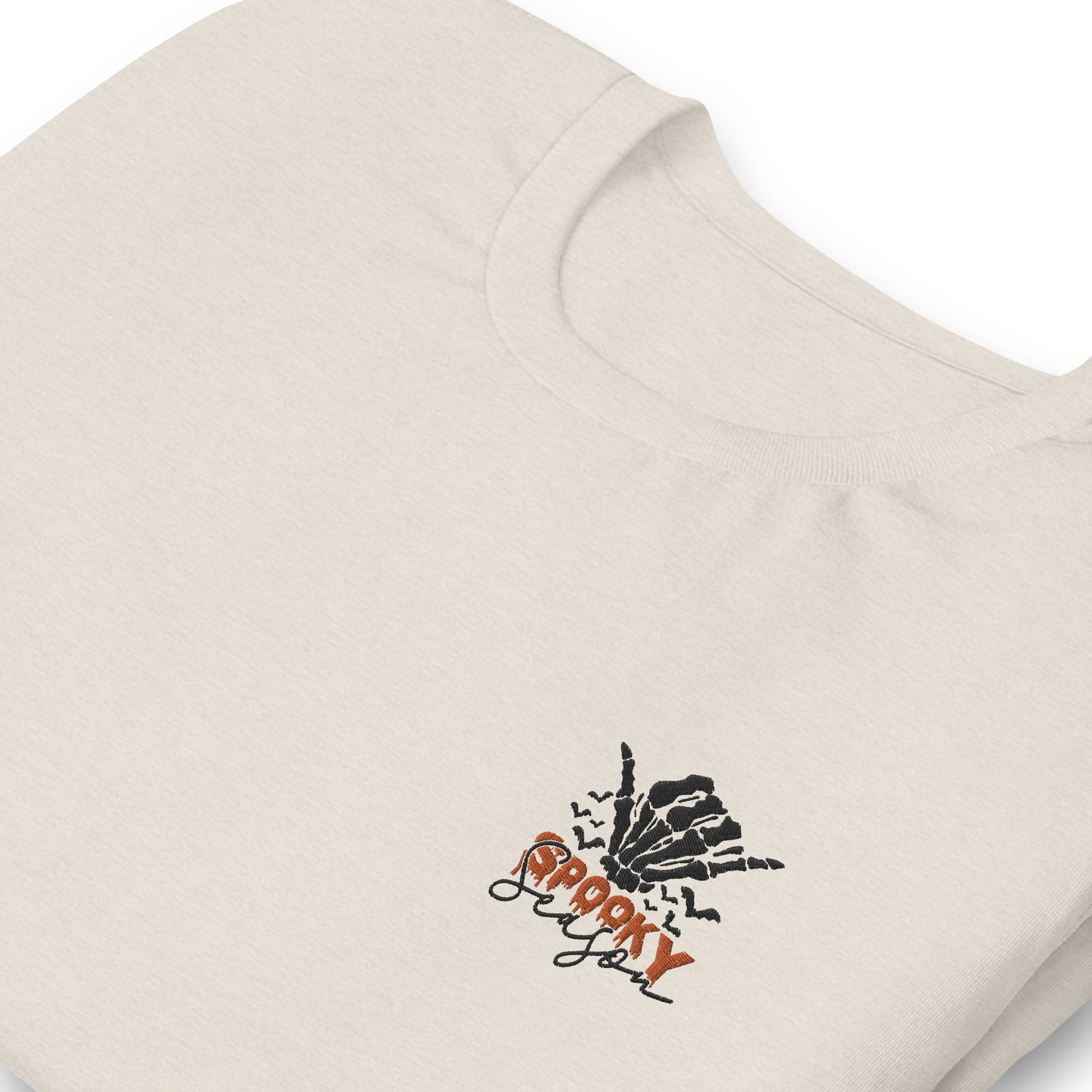 Embroidered Spooky Season T-shirt