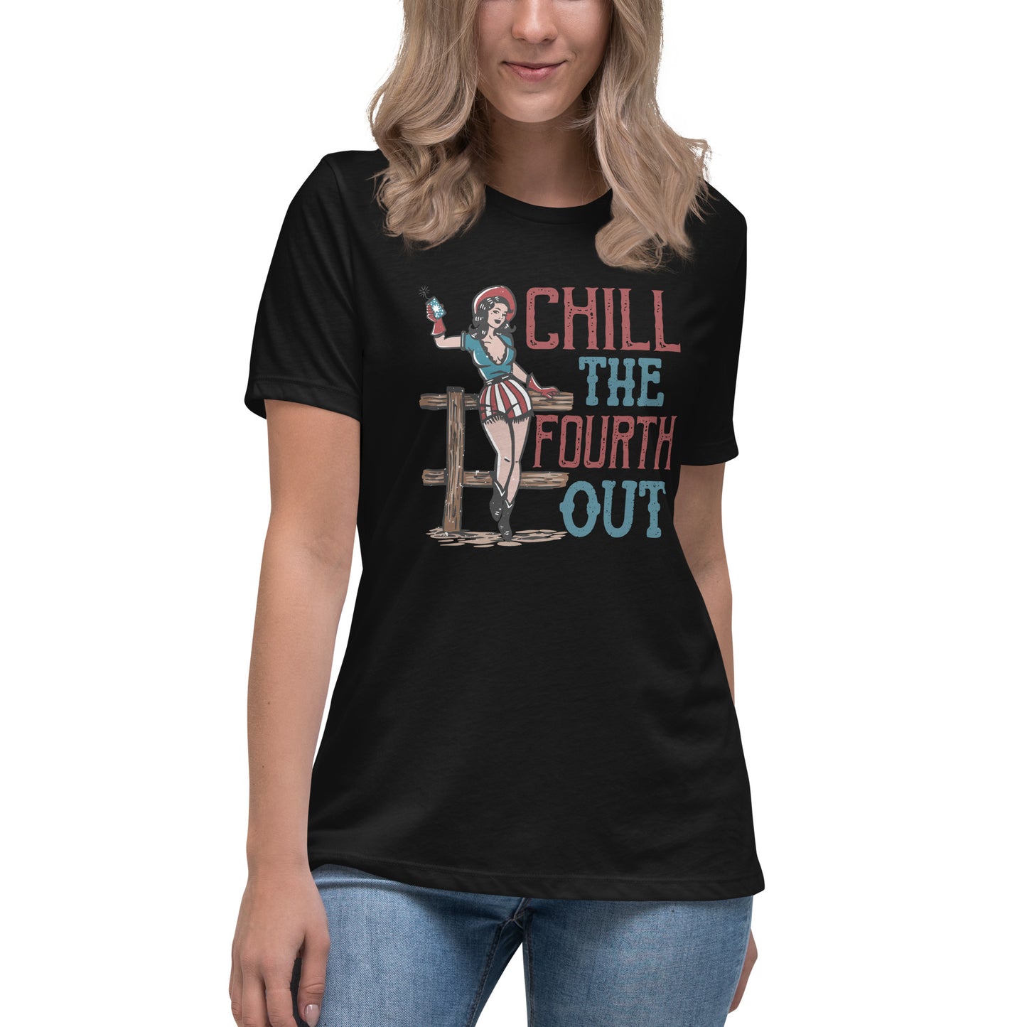 Chill The Fourth Out Graphic Tee