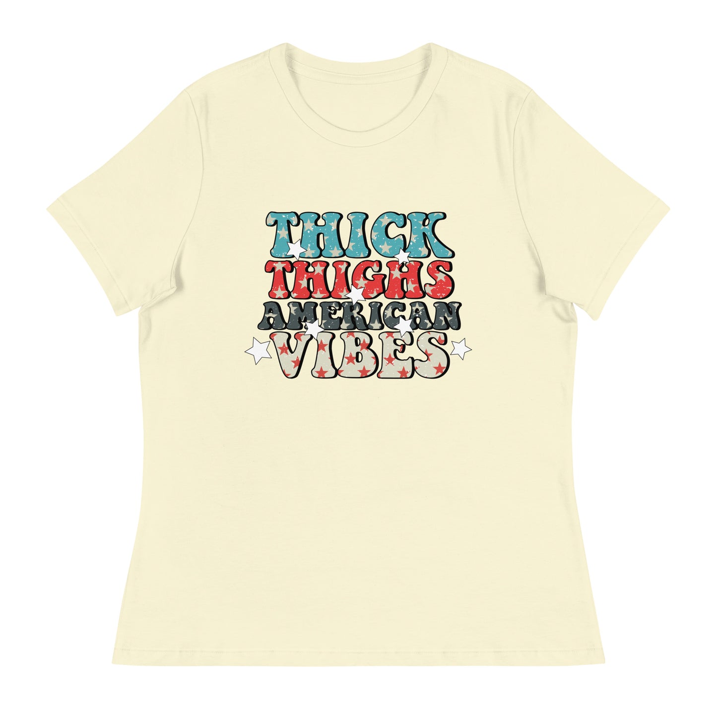 Thick Thighs American Vibes Graphic Tee