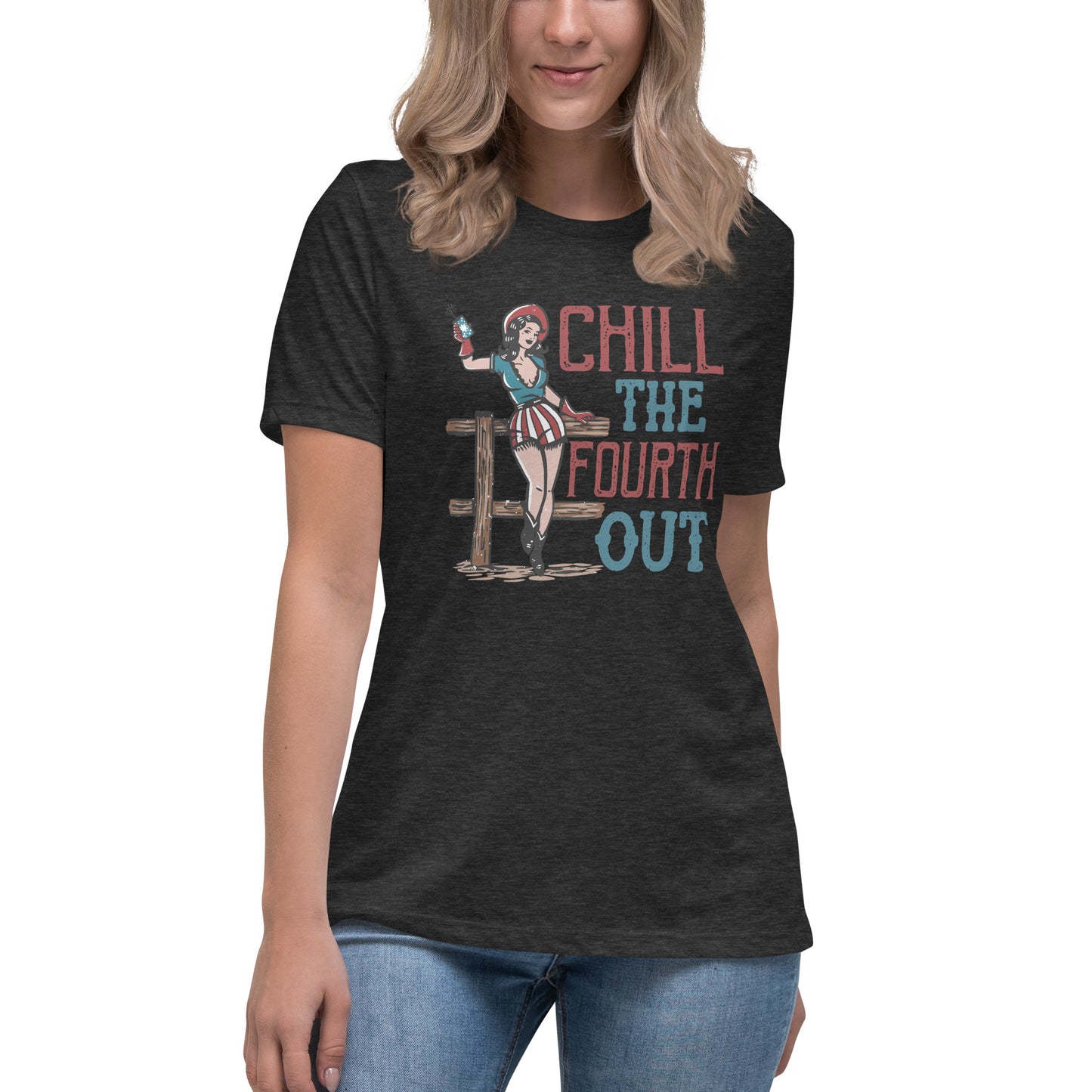 Chill The Fourth Out Graphic Tee