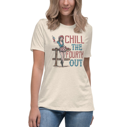 Chill The Fourth Out Graphic Tee
