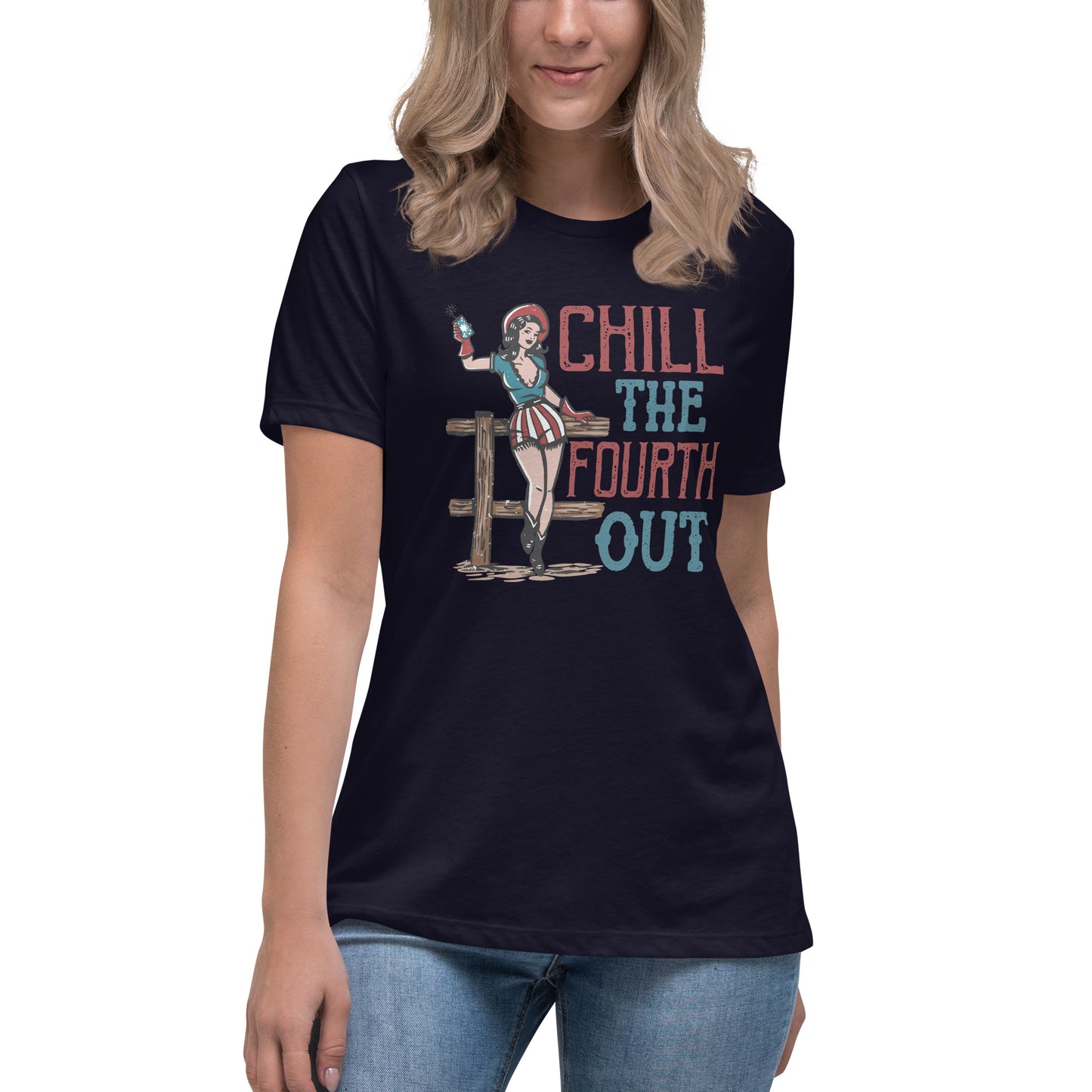 Chill The Fourth Out Graphic Tee