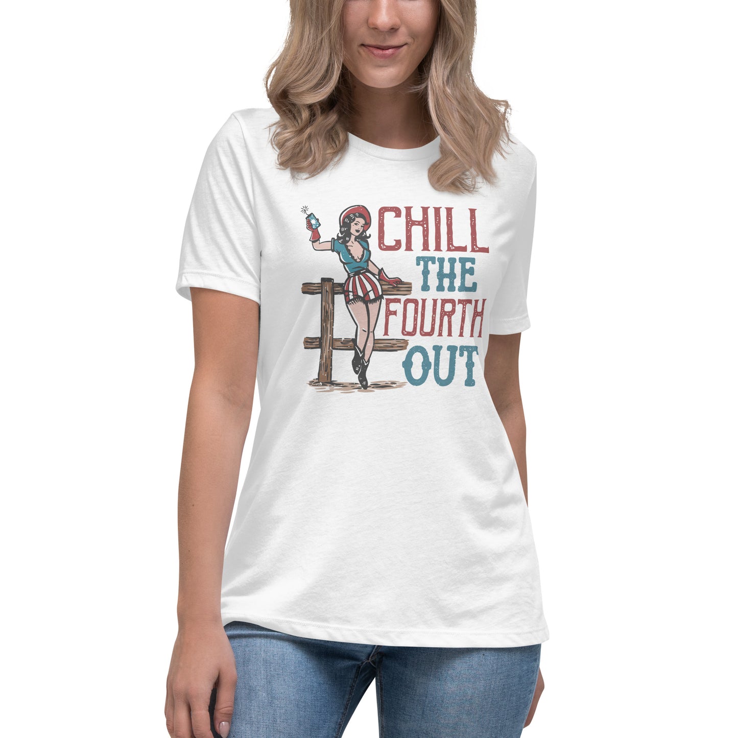 Chill The Fourth Out Graphic Tee